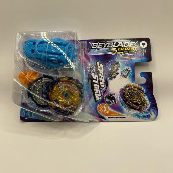 2335-MMT Beyblade Burst Surge SPEED STORM  MIRAGE FAFNIR F6 Starter Pack NEW - Picture 3 of 13